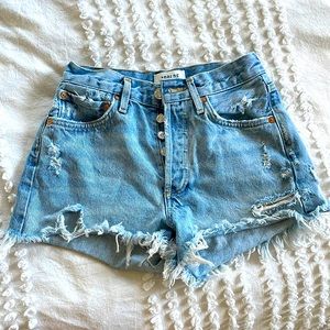 Agolde size 22 Parker vintage cut off shorts from artizia